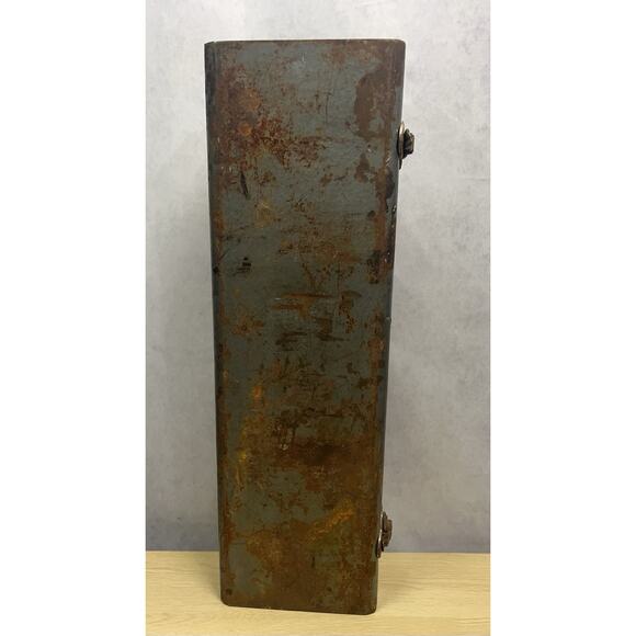 Vintage 1950's Craftsman "Crown Top" Low Tombstone Portable Tool Box Old Toolbox - Picture 7 of 12